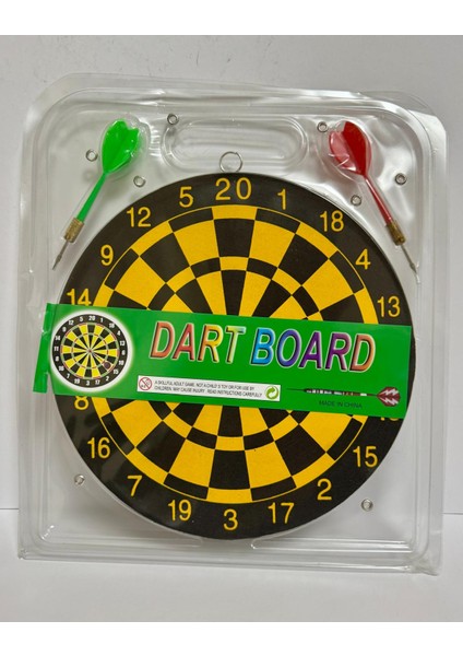 Dart Board Seti 2 Dart Oklu Klasik Dart Oyunu