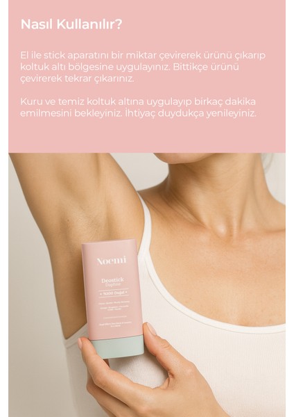 %100 Doğal Deo Stick / Roll On - Vanilya Kokulu Ve Nemlendirici Etkili - 20ml – Daphne fırsatları