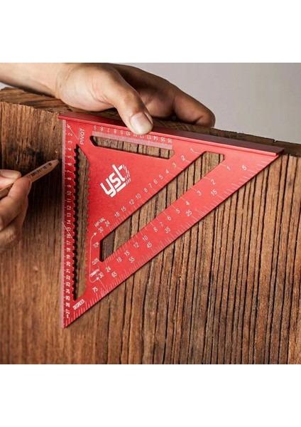 Alüminyum Üçgen Marangoz Gönye 30 cm fırsatları