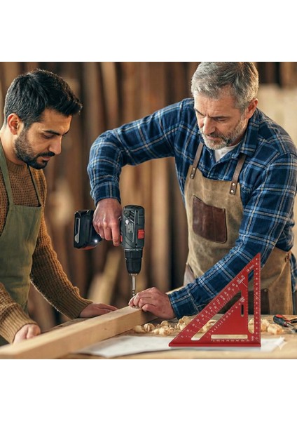 Alüminyum Üçgen Marangoz Gönye 30 cm indirimleri