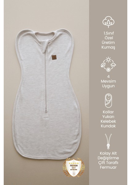 Yenidoğan Kundak Tulumu Uyku Kundağı Uyku Tulumu