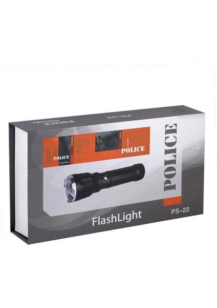 Police Ps-22 Cree LED Zoom Mıknatıslı Şarjlı El Feneri fırsatları