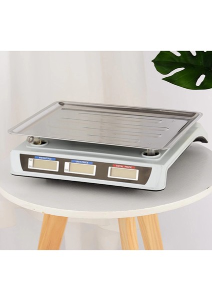 Metal Ölçüm Tartısı Elektronik Terazi Bakkal Manav Market ve Pazarcı Tartısı 40KG fiyatları