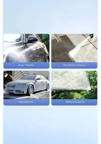 Akülü Şarjlı Yüksek Basınçlı Oto Araba Bahçe Yıkama,temizleme Su Sı fırsatları