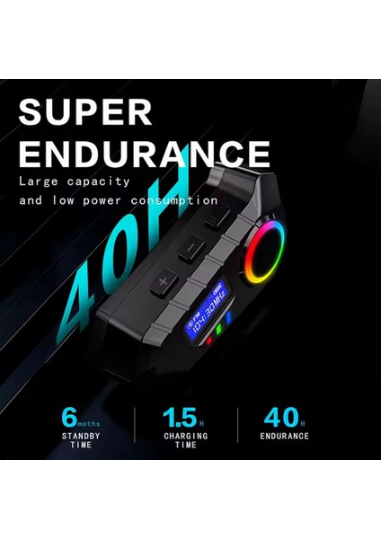 Y30 Kask Kulaklık Bluetooth Motosiklet Kulaklık Rgb Radyolu Intercom modelleri