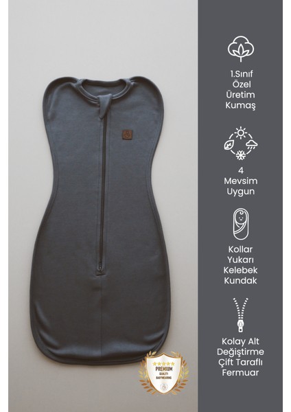 Yenidoğan Kundak Tulumu Uyku Kundağı Uyku Tulumu