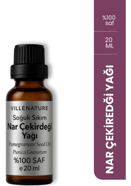 Soğuk Sıkım Nar Çekirdeği Yağı 20 ml