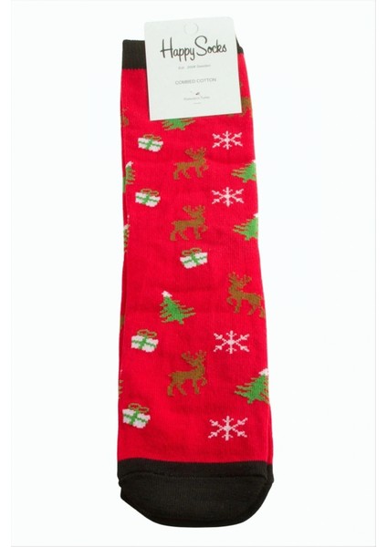 Ieg Geyik Kartanesi Yılbaşı Penye Çorap