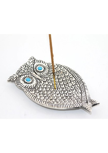 Metal Baykuş Tasarımı Tütsülük KSK2181