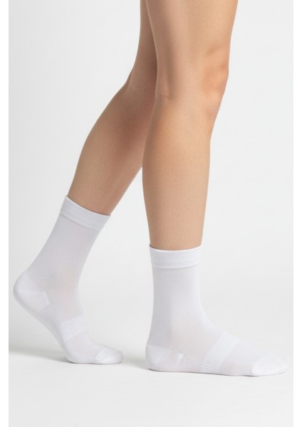 Kadın Ekstra Yumuşak Dikişsiz Beyaz Soket Çorap fiyatları
