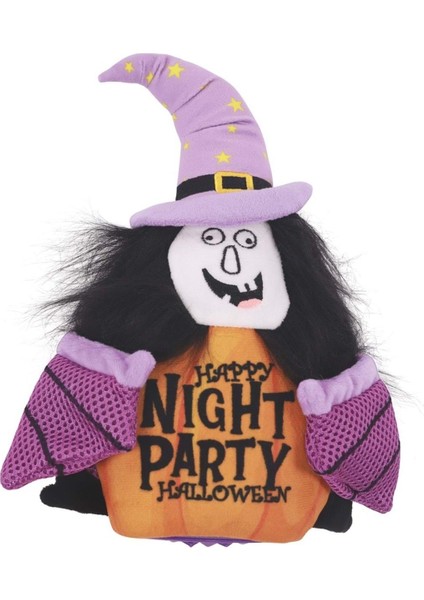 Halloween Witch Snack Attack Köpek Oyuncağı modelleri
