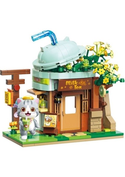 KP-28021 Milk Tea Shop Blok Seti -Vagon Life fiyatları