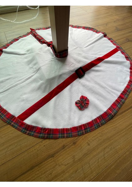 Yılbaşı Ağacı Örtüsü, Yılbaşı Eteği, Peluş Çam Ağacı Örtüsü-Yılbaşı Süsleme Dekoru 110 cm modelleri