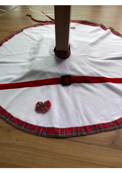 Yılbaşı Ağacı Örtüsü, Yılbaşı Eteği, Peluş Çam Ağacı Örtüsü-Yılbaşı Süsleme Dekoru 110 cm fırsatları