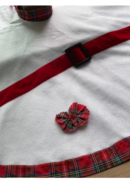 Yılbaşı Ağacı Örtüsü, Yılbaşı Eteği, Peluş Çam Ağacı Örtüsü-Yılbaşı Süsleme Dekoru 110 cm indirimleri