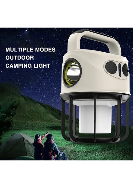 PS-22025 Çift Işıklı Type-C Powerbank Özellikli Taşınabilir Şarj Edilebilir Kamp Lambası fırsatları