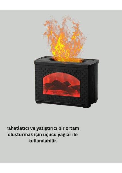 Aromaterapi Destekli Ultrasonik Nemlendirici USB Bağlantılı Sessiz Model - MK001R-4O7ZG6 fırsatları