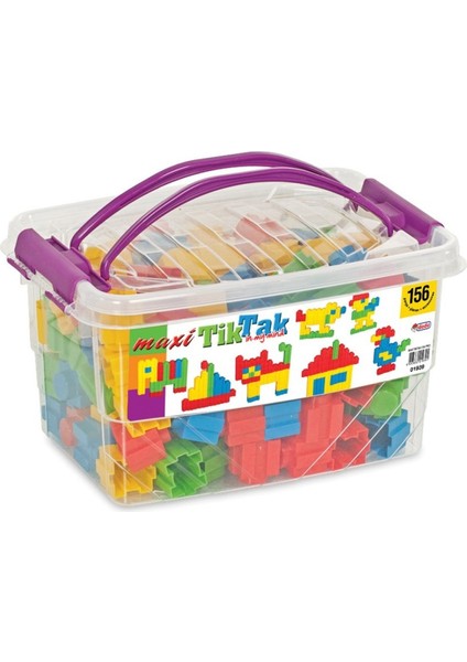 01939 Nessiworld Tik Tak Blok Seti 156 Parça