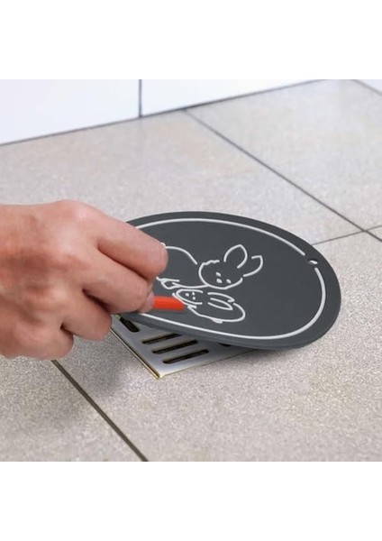 Sevimli Tavşan Desenli Silikon Gider Kapağı, Banyo ve Mutfak Için Kötü Koku Önleyici Silikon Mat Banyo Mutfak Lavabo Balkon Gider Tıpası Kapağı Böcek Önleyici fiyatları