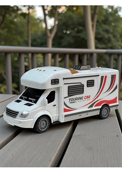 Pilli Işıklı Uzaktan Kumandalı Karavan 20 cm - Ful Fonksiyon LED Işıklı Kumandalı Karavan fırsatları