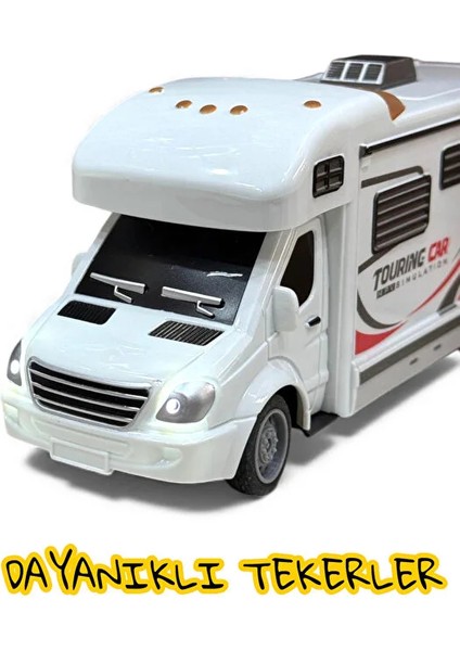 Pilli Işıklı Uzaktan Kumandalı Karavan 20 cm - Ful Fonksiyon LED Işıklı Kumandalı Karavan indirimleri