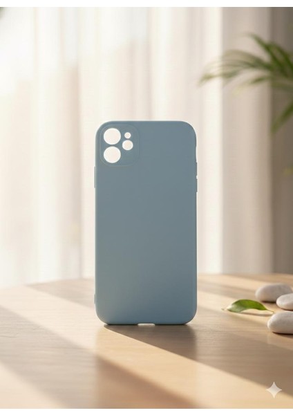 iPhone 11 Kılıf Kamera Korumalı Içi Kadife Logosuz Lansman Silinebilir Kılıf