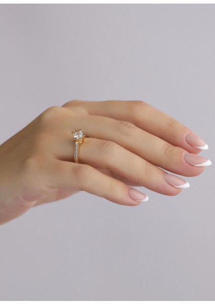 Nar-In Altın Mücevherat Yüzük 097