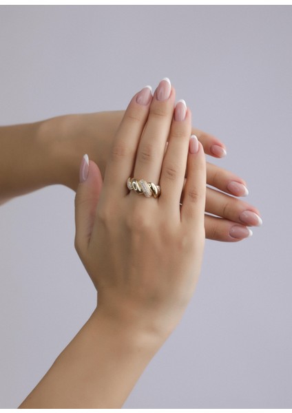 Nar-In Altın Mücevherat Yüzük 033