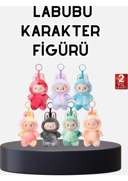 Labubu Koleksiyonluk Peluş Oyuncak – Yumuşak Kumaşlı, Dekoratif Tasarım, Hediyelik