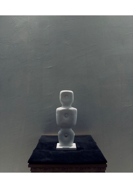 Soyut Modern Heykel – 40X14 cm Dekoratif Sanat Ev ve Ofis Aksesuarı modelleri
