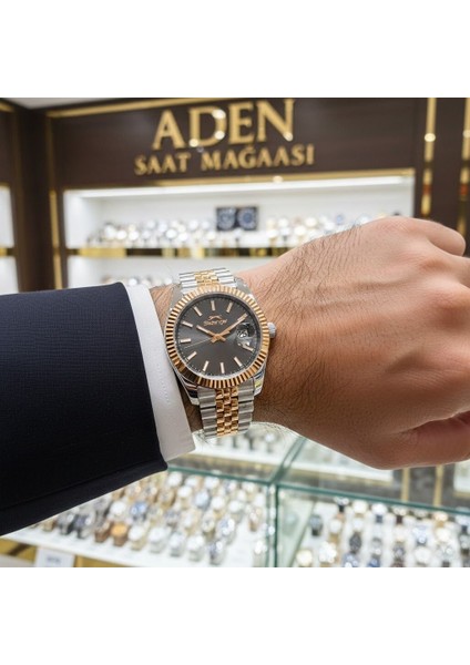 SL.09.2509.1.04 Erkek Kol Saati – 41,5 mm – Çelik & Rose Gold - Rolex Tasarım modelleri