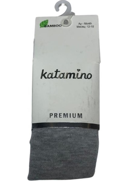 Liva Bebek Bambu Külotlu Çorap K36000 Gri