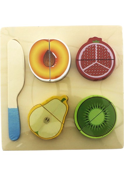 Ahşap Kesilebilir Meyveler Armut Kivi Nar Kayısı fiyatları