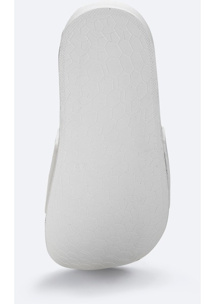 Erkek Beyaz Esnek Taban Hafif Terlik B008300