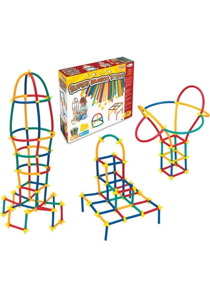 03462 Dede, Süper Bambu Çubuklar - 300 Parça / +3 Yaş