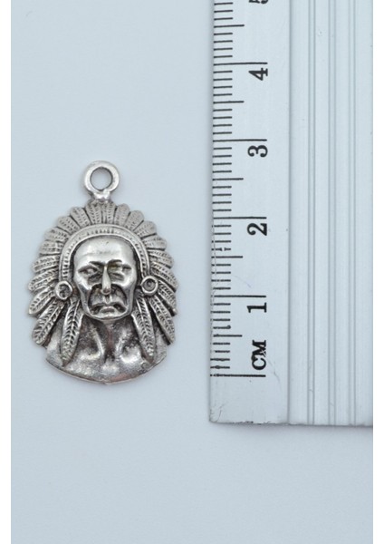 Kızılderili Gümüş Kaplama Kolye Ucu fiyatları