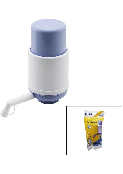 Küçük - Düz Manuel Damacana Su Pompası Poşetli Ambalaj Damlama Önleyici Kapak (3791) fiyatları