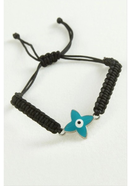 Çiçek Nazar Makrome Ip Bileklik