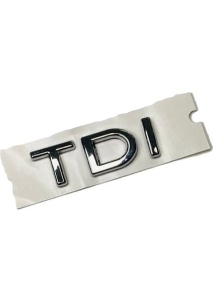 " Tdı " Krom Bagaj Yazısı Jetta 2007>2011 Arası Uyumlu