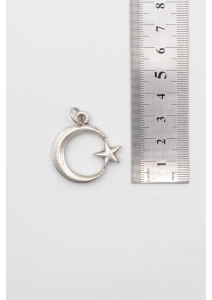 Ay Yıldız Gümüş Kaplama Kolye Ucu fiyatları