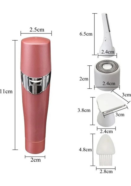 Tüm Cilt Tipleri Için 3 Başlıklı Refreshing Skin 3 In 1 Epilasyon Aleti Cilt Yenileme Cihazı fırsatları