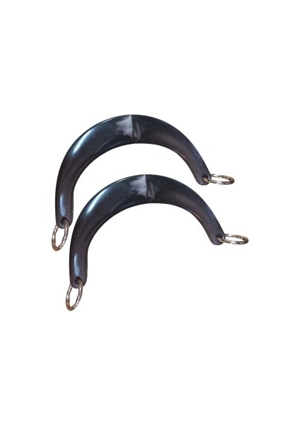 Çanta Sapı Ay Model Siyah 17 cm