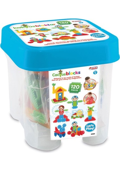 03324 Kaktüs Blokları 120 Parça modelleri