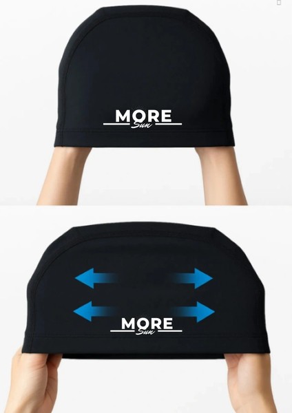 Likralı Bez Deniz Havuz Bonesi