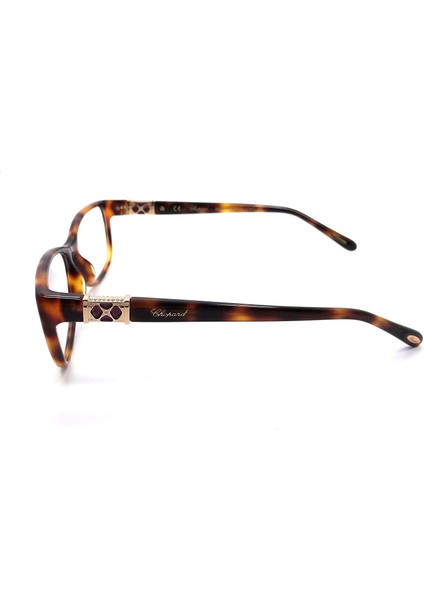 VCH226S 0752 23KT Gold Brown Cat Eye Kedi Gözü Kahverengi Havana 23KT Altın Kadın Gözlük