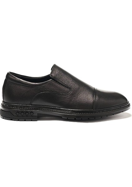 Mikro Klima 355 Erkek Hakiki Deri Comfort Nefes Alan Kışlık Ayakkabı Siyah