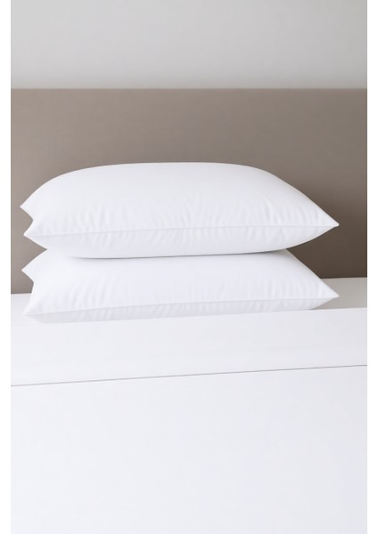 Beyaz Silikon Yastık (50X70) - 2 Adet