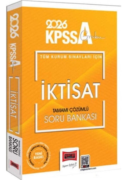 Yargı Yayınları 2026 Kpss A Grubu Tüm Kurum Sınavları Için Iktisat Tamamı Çözümlü Soru Bankası