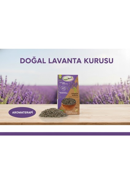 Lavanta Kurusu 50 gr ( Doğal Kurutulmuş, Katkısız )