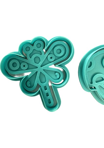 Doğa Dostları Ikili Kurabiye Kalıbı Seti | Yusufçuk ve Uğur Böceği | Bahçe Partisi | Şeker Hamuru,kil Şekillendirici fırsatları